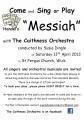 Thumbnail for article : Come & Play or Sing Handel's Messiah