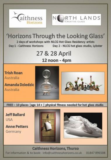 Photograph of Northlands Glass 27th & 28th April - Work With Hot Glass