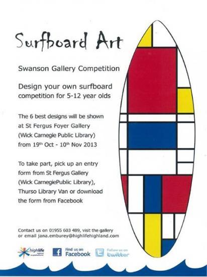 Photograph of Surfboard Art Competition - 5 - 12 Year Olds