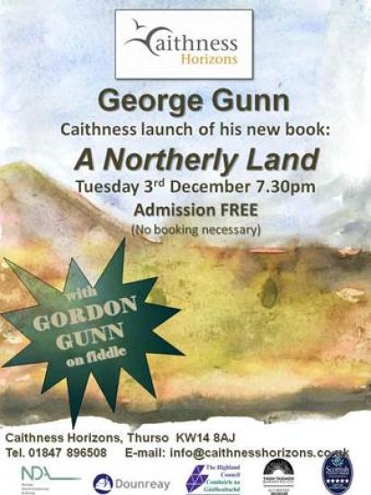 Photograph of A Northerly Land - George Gunn Book Launch