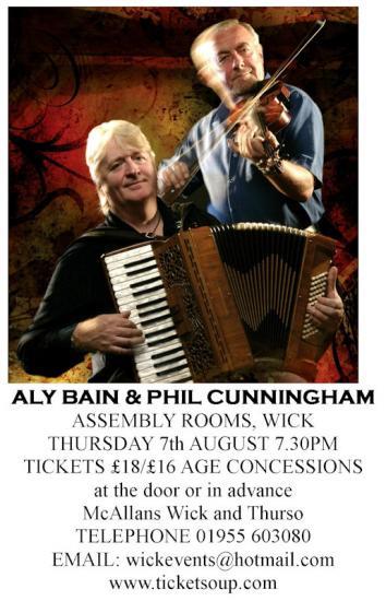 Photograph of PHIL CUNNINGHAM & ALY BAIN CONCERT