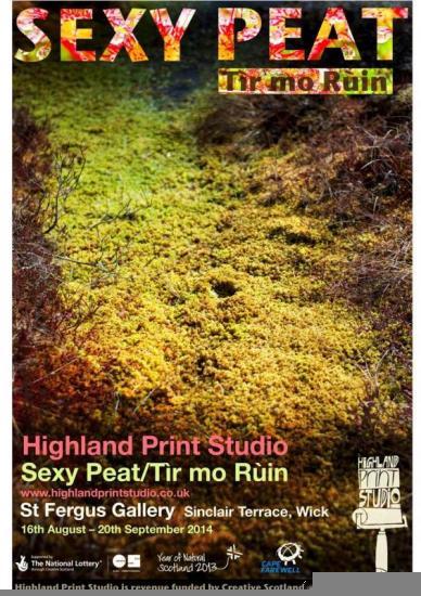 Photograph of Sexy Peat At St Fergus Gallery, Wick