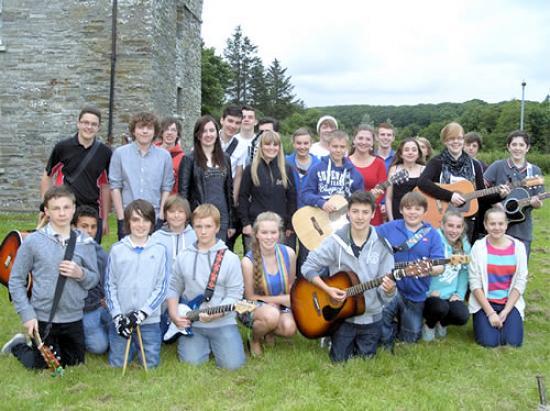 Photograph of Youth Showcase - live concert by local musicians