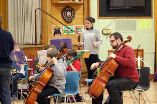 Photograph of Caithness Junior Orchestra - new members welcome!