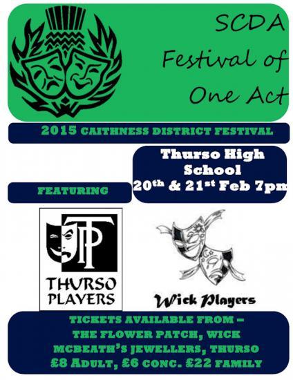 Photograph of SCDA Festival Of One Act Plays Caithness Area