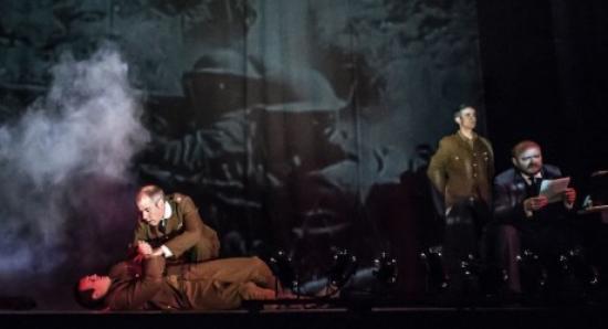 Photograph of World War One play to go on nationwide tour
