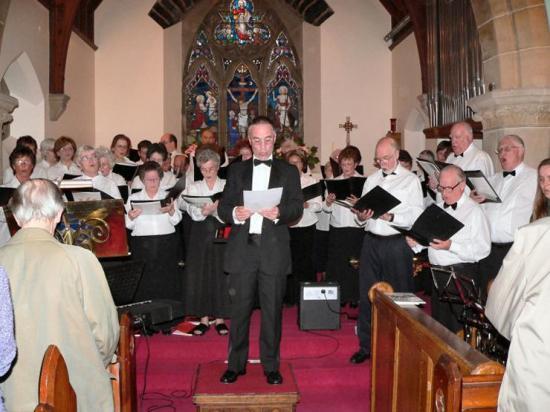 Photograph of Concert Held In Episcopal Church, Wick