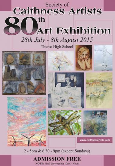Photograph of Society Of Caithness Artists 80th Art Exhibition