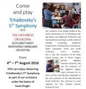 Thumbnail for article : Come and play Tchaikovskys 5th Symphony With The Caithness Orchestra