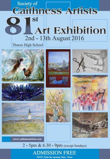Photograph of Society of Caithness Artists 81st Annual Exhibition