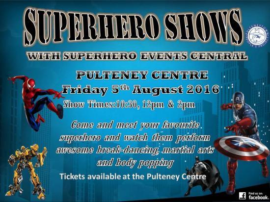 Photograph of Super Hero Show Coming To Wick