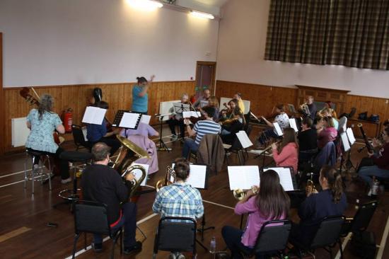 Photograph of Caithness Orchestra 2016 course  - Performance Sunday 7th August 2016