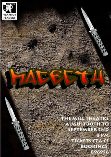 Photograph of MacBeth At The Mill, Thurso 30 August - 2 September