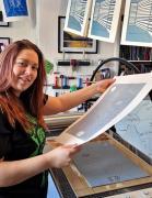 Thumbnail for article : Printmaking With Katie Squires