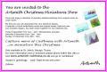 Thumbnail for article : Invitation To A Christmas Miniatures Art Exhibition From Artsmith