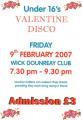 Thumbnail for article : Under 16's Valentine's Disco