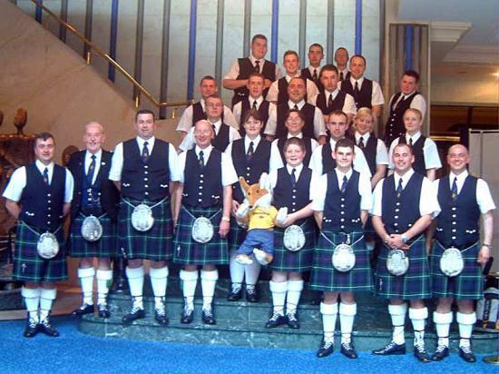 Photograph of Thurso Pipe Band Visit To Brilon August 2002