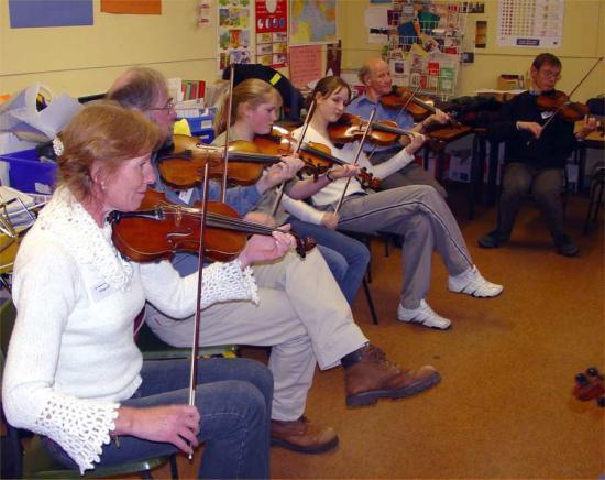 Photograph of Traditional Music Workshops A Big Success In Caithness