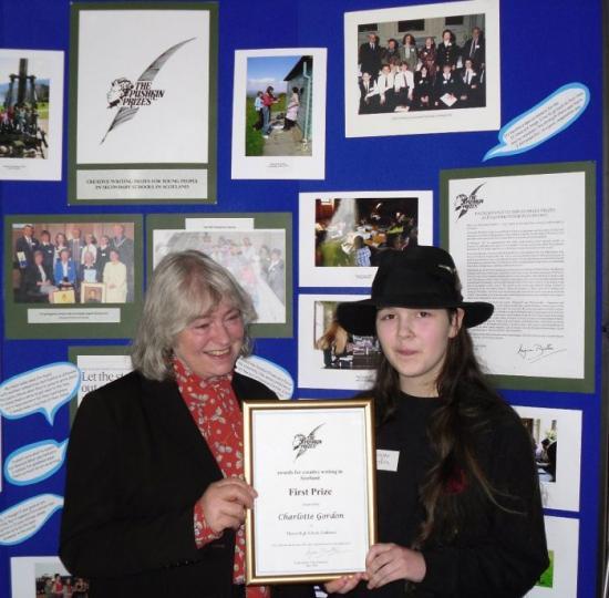 Photograph of Thurso High School Pupil Wins First Prize In Pushkin Awards