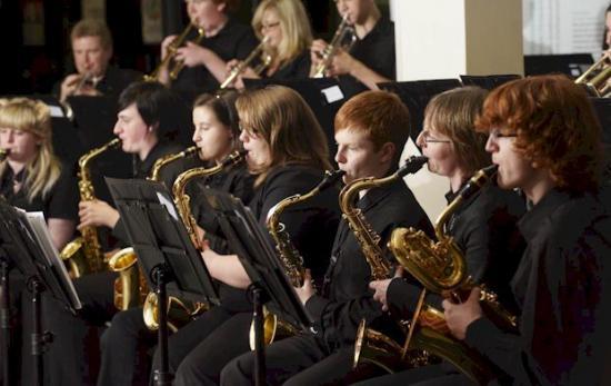 Photograph of Highland young musicians prepare for 21 year celebrations