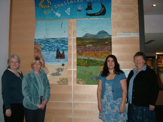 Photograph of MD QUILTS GOES TO CAITHNESS HORIZONS