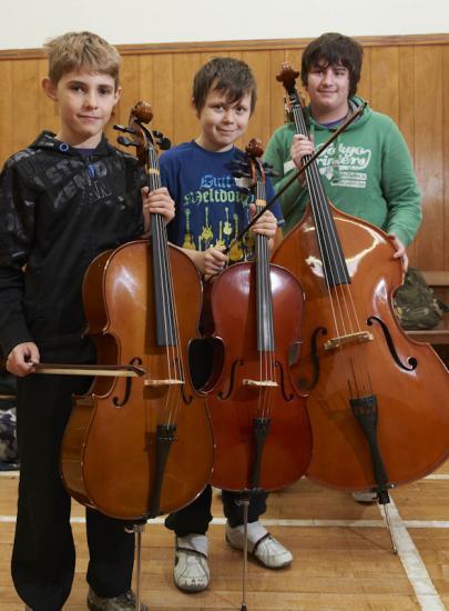 Photograph of Highland Music Day 2011 - Cellists