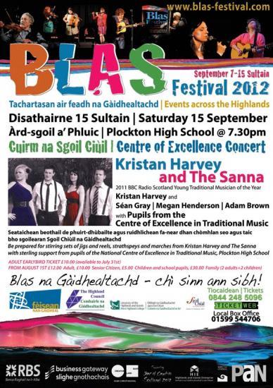 Photograph of Blas Festival in Skye