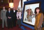 Thumbnail for article : Artist Fionna Carlisle From Wick Attends Unveiling Of Robin Cook Painting