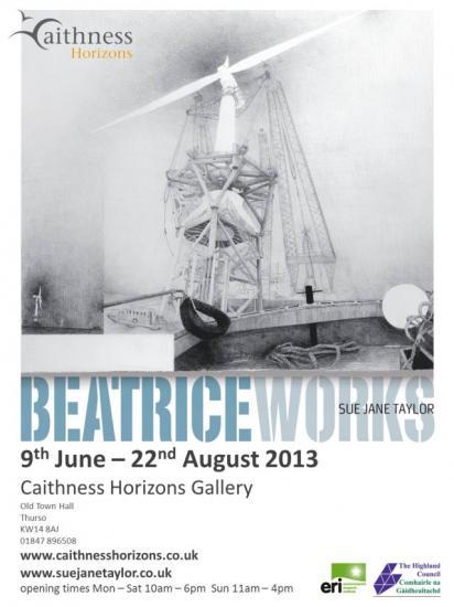 Photograph of Beatrice Works Exhibition At Horizons Until 22nd August