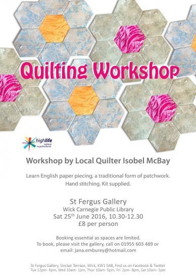 Photograph of Due To high Demand - Another Quilting Workshop