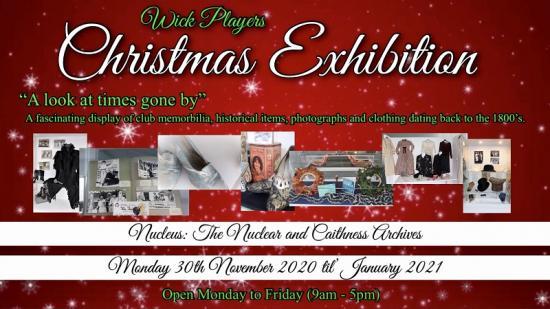 Photograph of Wick Players Christmas Exhibition