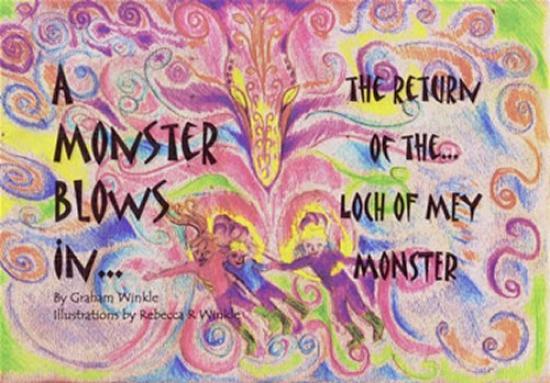 Photograph of 'The Loch of Mey Monster' Poem and Art Competition Exhibition at the County Show