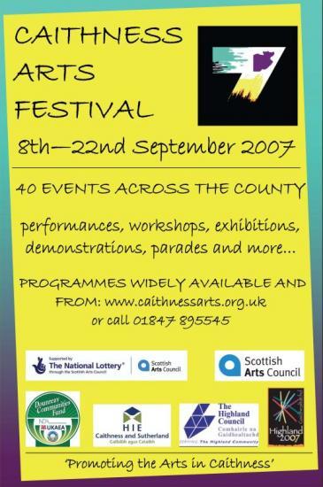 Photograph of Caithness Arts Festival 8th - 22nd September