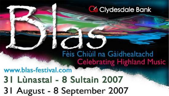Photograph of Blas Festival 2007 Celebrating Highland Music 31 August - 8 September 2007