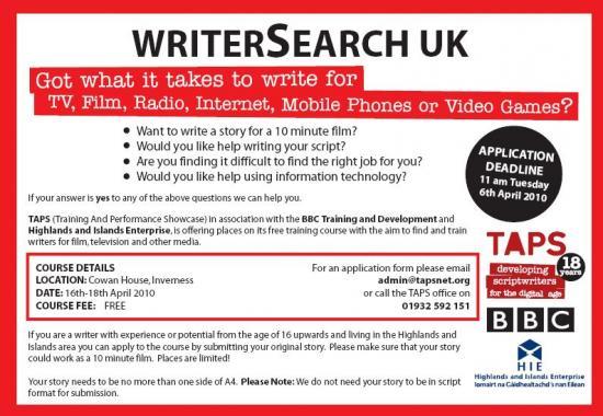 Photograph of WRITERSEARCH UK - Got What It Takes To Be A Writer?