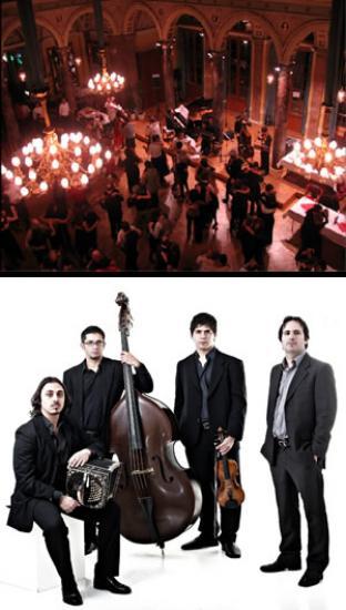Photograph of Alejandro Ziegler Quartet in concert at Lyth